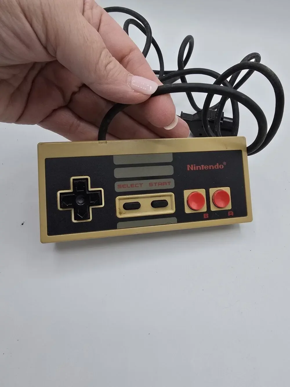 Original Nintendo NES Official Game Controller OEM Authentic NES-004 UnTested